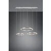 Suspension Trio-Leuchten Morrison LED Nickel mat, 1 lumière