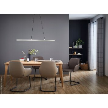 Suspension SCHÖNER-WOHNEN-Kollektion Stripe LED Aluminium, 1 lumière