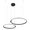 Suspension Globo COCO LED Noir, 1 lumière, Télécommandes