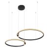 Suspension Globo COCO LED Noir, 1 lumière, Télécommandes