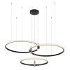 Suspension Globo COCO LED Noir, 1 lumière, Télécommandes