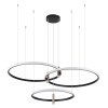 Suspension Globo COCO LED Noir, 1 lumière, Télécommandes