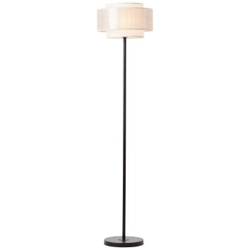 Lampadaire Brilliant-Leuchten Odar Noir, 1 lumière