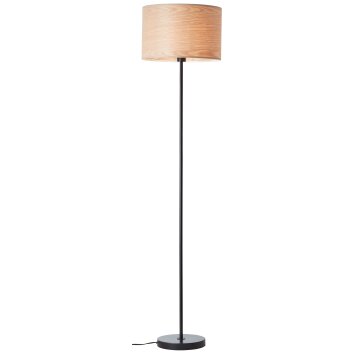 Lampadaire Brilliant-Leuchten Romm Noir, 1 lumière