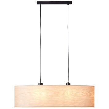 Suspension Brilliant-Leuchten Romm Noir, 2 lumières