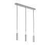 Suspension SCHÖNER-WOHNEN-Kollektion Stina LED Nickel mat, 3 lumières