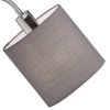 Lampadaire Fischer-Honsel Cozy Nickel mat, 2 lumières