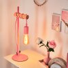 Lampe de table Picmy Écru, Rose, 1 lumière