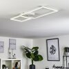 Plafonnier Doyon LED Blanc, 1 lumière