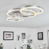 Plafonnier Sorte LED Nickel mat, 1 lumière