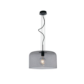 Suspension Luce-Design Gibus Noir, 1 lumière