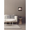 Applique murale Luce-Design Wharol LED Noir, 1 lumière