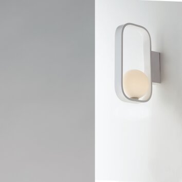 Applique murale Luce-Design Roxy Blanc, 1 lumière