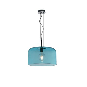 Suspension Luce-Design Gibus Chrome, 1 lumière