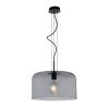 Suspension Luce-Design Gibus Noir, 1 lumière