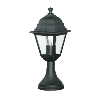 Borne lumineuse Lutec Roma Anthracite, 1 lumière