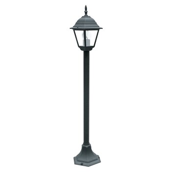 Borne lumineuse Lutec Roma Anthracite, 1 lumière