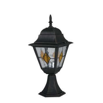 Borne lumineuse Lutec Pisa Anthracite, 1 lumière