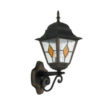 Applique murale d'extérieur Lutec Pisa Anthracite, 1 lumière