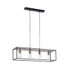 Suspension Leuchten-Direkt FABIO Noir, 4 lumières