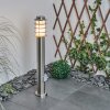 Borne lumineuse Tunes Nickel mat, 1 lumière