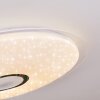 Plafonnier Bellach LED Blanc, 1 lumière