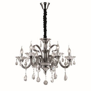 Suspension Ideal Lux COLOSSAL Chrome, 6 lumières