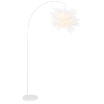 Lampadaire Globo ILGA Blanc, 1 lumière