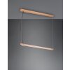 Suspension Trio-Leuchten Bellari LED Brun, 1 lumière