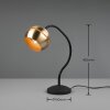 Lampe de table Trio-Leuchten Fletcher Laiton, 1 lumière