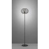 Lampadaire Fischer-Honsel Mocca Noir, 1 lumière