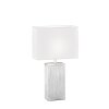 Lampe de table Fischer-Honsel Flens Argenté, 1 lumière