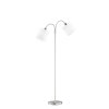 Lampadaire Fischer-Honsel Cozy Nickel mat, 2 lumières