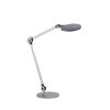 Lampe de table Leuchten-Direkt NIKLAS LED Noir, Argenté, 1 lumière