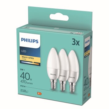 LED E14 5 Watt 2700 Kelvin 470 Lumen Philips