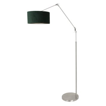 Lampadaire Steinhauer Prestige Chic Acier brossé, 1 lumière