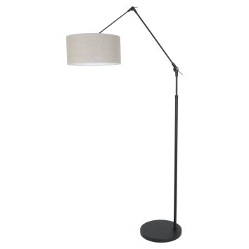 Lampadaire Steinhauer Prestige Chic Noir, 1 lumière