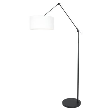 Lampadaire Steinhauer Prestige Chic Noir, 1 lumière