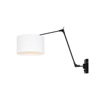 Applique murale Steinhauer Prestige Chic Noir, 1 lumière