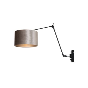 Applique murale Steinhauer Prestige Chic Noir, 1 lumière