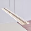 Suspension Nibe LED Nickel mat, 1 lumière