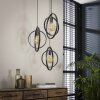 Suspension Zijlstra Mirandola Gris, 3 lumières