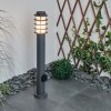 Borne lumineuse Caserta Anthracite, 1 lumière