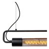 Suspension Lucide CALIXT Noir, 2 lumières