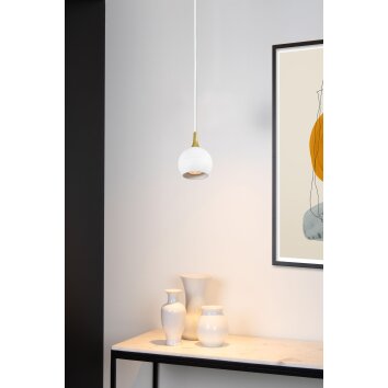 Suspension Lucide FAVORI Blanc, 1 lumière