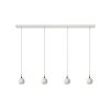 Suspension Lucide FAVORI Blanc, 4 lumières