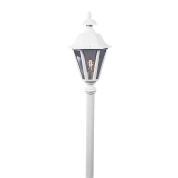 Lampadaire extérieur Konstsmide Pallas Blanc, 1 lumière