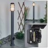 Borne lumineuse Tunes Anthracite, 1 lumière