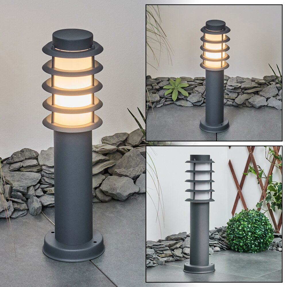 Borne lumineuse Tunes Anthracite, 1 lumière