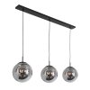 Suspension Steinhauer Bollique Noir, 3 lumières